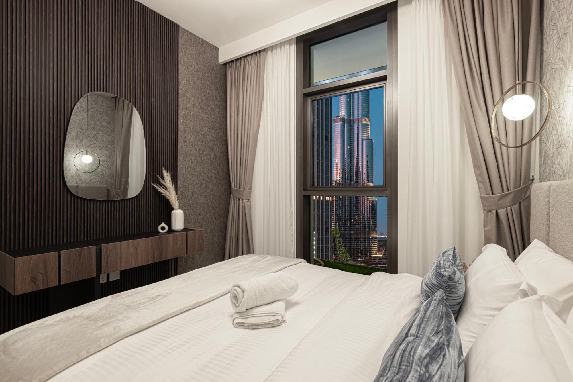 Apartment Burj Khalifa Full View *